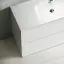 Тумба под раковину SANCOS Либра напольная (Libra Floor) напольная, 120x45x85 c двумя ящиками оснащенными доводчиками, белый глянец, арт. LB120F-1W