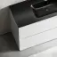 Тумба под раковину SANCOS Либра напольная (Libra Floor) напольная, 120x45x85 c двумя ящиками оснащенными доводчиками, белый глянец, арт. LB120F-1W