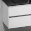 Тумба подвесная SANCOS Урбан (Urban) 80x45x50 c двумя ящиками оснащенными доводчиками, белый глянец, арт. UR80W
