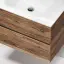 Тумба подвесная SANCOS Урбан (Urban) 70x45x50 c двумя ящиками оснащенными доводчиками, Дуб чарльстон, арт. UR70ECH