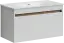 Тумба подвесная SANCOS Ум (Smart) 90x45x50 c двумя ящиками оснащенными доводчиками, белый глянец, арт. SM90W