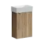 Тумба подвесная SANCOS Мини (Mini) 35x20x50 с распашной дверцей, внутри 1 полка, Дуб галифакс натуральный, арт.MN35EGR