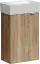 Тумба подвесная SANCOS Мини (Mini) 35x20x50 с распашной дверцей, внутри 1 полка, Дуб галифакс натуральный, арт.MN35EGL