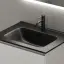Тумба подвесная SANCOS Сто (Cento) 60x45x50 c двумя ящиками оснащенными доводчиками,белый глянец, арт. CN60W