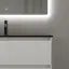 Тумба подвесная SANCOS Сто (Cento) 90x45x50 c двумя ящиками оснащенными доводчиками, белый глянец, арт. CN90W