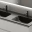 Тумба подвесная SANCOS Сто (Cento) 120x45x50 c двумя ящиками оснащенными доводчиками, белый глянец, арт. CN120-2W