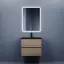 Тумба подвесная SANCOS Сто (Cento) 60x45x50 c двумя ящиками оснащенными доводчиками, карпатская ель, арт. CN60KE