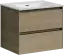 Тумба подвесная SANCOS Сто (Cento) 60x45x50 c двумя ящиками оснащенными доводчиками, карпатская ель, арт. CN60KE