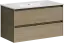 Тумба подвесная SANCOS Сто (Cento) 90x45x50 c двумя ящиками оснащенными доводчиками, карпатская ель, арт. CN90KE
