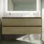 Тумба подвесная SANCOS Сто (Cento) 120x45x50 c двумя ящиками оснащенными доводчиками, карпатская ель, арт. CN120-1KE