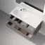 Тумба подвесная SANCOS Сноб Р (Snob R) левая 120x45x50 c двумя ящиками оснащенными доводчиками, Бежевый матовый (Beige Soft), арт.SNR120LCE