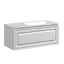 Тумба подвесная SANCOS Самая (Very) 100x45x40 c одним ящиком оснащенным доводчиками, правая, Белый матовый (Bianco) арт.VR100RW