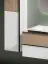 Тумба подвесная SANCOS Дельта (Delta) 60x45x50 c двумя ящиками оснащенными доводчиками, дуб светлый/белый, арт. DL60W
