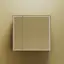 Зеркальный шкаф для ванной комнаты SANCOS Блик (Mirror) 80x15x75 с LED подсветкой, цвет Дуб чарльстон, арт. MI80ECH