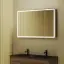 Зеркальный шкаф для ванной комнаты SANCOS Блик (Mirror) 120x15x75 с LED подсветкой, цвет Дуб чарльстон, арт. MI120ECH