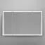 Зеркальный шкаф для ванной комнаты SANCOS Блик (Mirror) 120x15x75 с LED подсветкой, цвет Дуб галифакс натуральный, арт. MI120EG