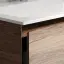 Тумба подвесная SANCOS Натура 1.0 (Nature 1.0) 100x45x50 c одним ящиком оснащенным доводчиками скрытого монтажа и открытой нишей, Дуб чарльстон, арт.MR1.0100ECH