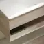 Тумба подвесная SANCOS Натура 1.0 (Nature 1.0) правая, 100x45x50, c одним ящиком оснащенным доводчиками скрытого монтажа и открытой нишей, Дуб галифакс натуральный, арт. MR1.0100REG