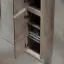 Шкаф-пенал подвесной SANCOS Натура 1.0 (Nature 1.0)/Натура 2.0 (Nature 2.0) 35x30x160 цвет Дуб галифакс натуральный, арт. PMR35EG