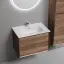 Тумба подвесная SANCOS Натура 2.0 (Nature 2.0) 70x45x50 с двумя ящиками оснащенными доводчиками скрытого монтажа, Дуб чарльстон, арт.MR2.070ECH