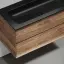 Тумба подвесная SANCOS Натура 2.0 (Nature 2.0) 100x45x50 c двумя ящиками оснащенными доводчиками скрытого монтажа, цвет Дуб чарльстон, арт.MR2.0100ECH
