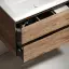 Тумба подвесная SANCOS Натура 2.0 (Nature 2.0) правая, 100x45x50, c двумя ящиками оснащенными доводчиками скрытого монтажа, цвет Дуб чарльстон, арт.MR2.0100RECH