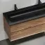 Тумба подвесная SANCOS Натура 2.0 (Nature 2.0) 120x45x50 c двумя ящиками оснащенными доводчиками скрытого монтажа, цвет Дуб чарльстон, арт.MR2.0120ECH