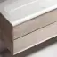 Тумба подвесная SANCOS Натура 2.0 (Nature 2.0) 120x45x50 c двумя ящиками оснащенными доводчиками скрытого монтажа, цвет Дуб галифакс натуральный, арт. MR2.0120EG
