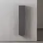 Шкаф-пенал подвесной SANCOS Фолк (Folk) 35x35x165 цвет Темный серый (Grey soft) арт. PFL35GS