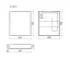 Зеркальный шкаф для ванной комнаты из алюминия SANCOS Реформа (Evoke) 60x70x14 с LED подсветкой, арт. SC8060