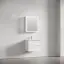 Зеркальный шкаф для ванной комнаты из алюминия SANCOS Реформа (Evoke) 60x70x14 с LED подсветкой, арт. SC8060