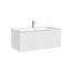 Тумба подвесная SANCOS Код (Code) 100x45х40 c одним ящиком оснащенным доводчиками, цвет Белый матовый (bianco) арт. CD100W