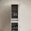 Шкаф-пенал подвесной SANCOS Код (Code) 35x35x165 цвет Белый матовый (bianco) арт. PCD35W
