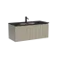 Тумба подвесная SANCOS Код (Code) 100x45х40 c одним ящиком оснащенным доводчиками, цвет серая платина, арт. CD100GP