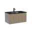 Тумба подвесная SANCOS Код (Code) 80x45х40 c одним ящиком оснащенным доводчиками, цвет серо- бежевый, арт. CD80GB