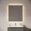 Зеркало для ванной комнаты SANCOS Поле 2.0 (Square 2.0) 70x80 led подсветка 2700K/4000K/5000K SQ2.700