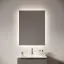 Зеркало для ванной комнаты SANCOS Поле 2.0 (Square 2.0) 60x80 led подсветка 2700K/4000K/5000K SQ2.600