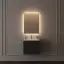 Зеркало для ванной комнаты SANCOS Поле 2.0 (Square 2.0) 60x80 led подсветка 2700K/4000K/5000K SQ2.600