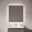 Зеркало для ванной комнаты SANCOS Поле 2.0 (Square 2.0) 70x80 led подсветка 2700K/4000K/5000K SQ2.700