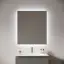 Зеркало для ванной комнаты SANCOS Поле 2.0 (Square 2.0) 70x80 led подсветка 2700K/4000K/5000K SQ2.700