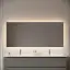 Зеркало для ванной комнаты SANCOS Поле 2.0 (Square 2.0) 160x80 led подсветка 2700K/4000K/5000K SQ2.1600