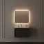Зеркало для ванной комнаты SANCOS Поле 2.0 (Square 2.0) 80x70 led подсветка 2700K/4000K/5000K SQ2.800