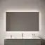 Зеркало для ванной комнаты SANCOS Поле 2.0 (Square 2.0) 120x70 led подсветка 2700K/4000K/5000K SQ2.1200