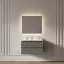 Зеркало для ванной комнаты SANCOS Поле 2.0 (Square 2.0) 80x70 led подсветка 2700K/4000K/5000K SQ2.800