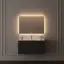 Зеркало для ванной комнаты SANCOS Поле 2.0 (Square 2.0) 90x70 led подсветка 2700K/4000K/5000K SQ2.900