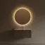 Зеркало для ванной комнаты SANCOS Сфера 2.0 (Sfera 2.0) D90 led подсветка 2700K/4000K/5000K SF2.900
