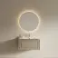 Зеркало для ванной комнаты SANCOS Сфера 2.0 (Sfera 2.0) D80 led подсветка 2700K/4000K/5000K SF2.800