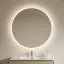 Зеркало для ванной комнаты SANCOS Сфера 2.0 (Sfera 2.0) D100 led подсветка 2700K/4000K/5000K SF2.1000