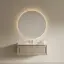 Зеркало для ванной комнаты SANCOS Сфера 2.0 (Sfera 2.0) D100 led подсветка 2700K/4000K/5000K SF2.1000