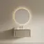 Зеркало для ванной комнаты SANCOS Сфера 2.0 (Sfera 2.0) D90 led подсветка 2700K/4000K/5000K SF2.900
